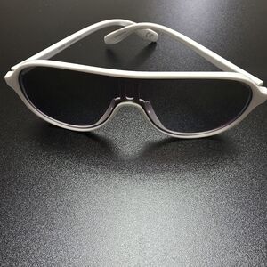 Vans White Frame Sunglasses with Gradient Lenses